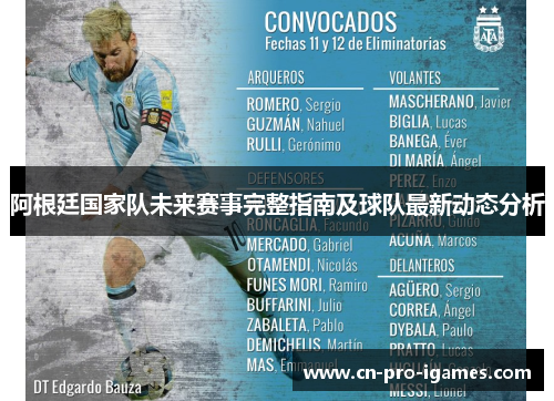 阿根廷国家队未来赛事完整指南及球队最新动态分析 阿根廷国家队未来赛事完整指南及球队最新动态分析